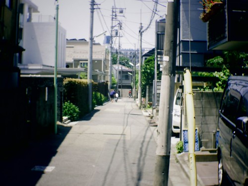 コインランドリー付近
